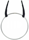 Aerial Ring / Lyra - stainless steel, 1 or 2 rigging Points, with or without padding